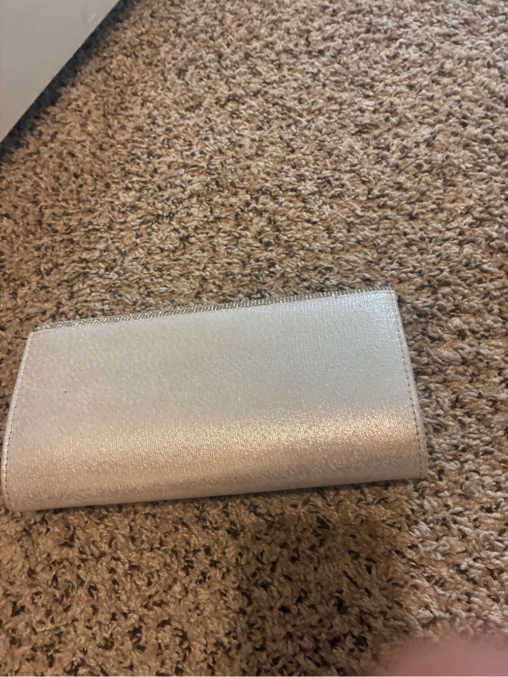 Elegant Silver Women's Clutch Wallet